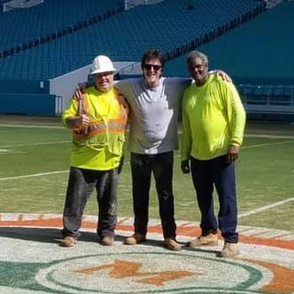 Shenandoah workers in a stadium - Careers and respect