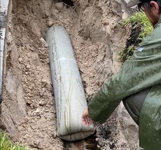 Shenandoah worker - Cured-In-Place Pipe Lining