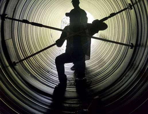 Shenandoah workers - Pipeline Abandonment