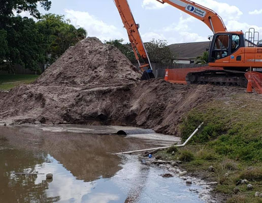 Shenandoah workers - Civil & Drainage Enhancements